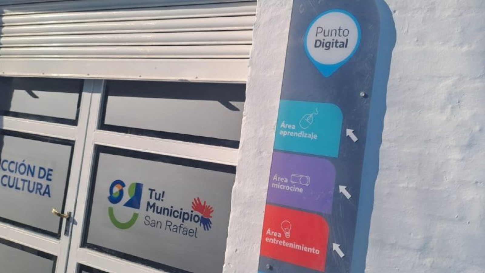 San Rafael tendrá su «Punto Digital» con computadoras,  conectividad,  microcine y video juegos